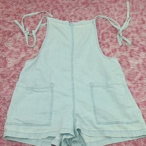 Vanilla Star Light Blue Overalls